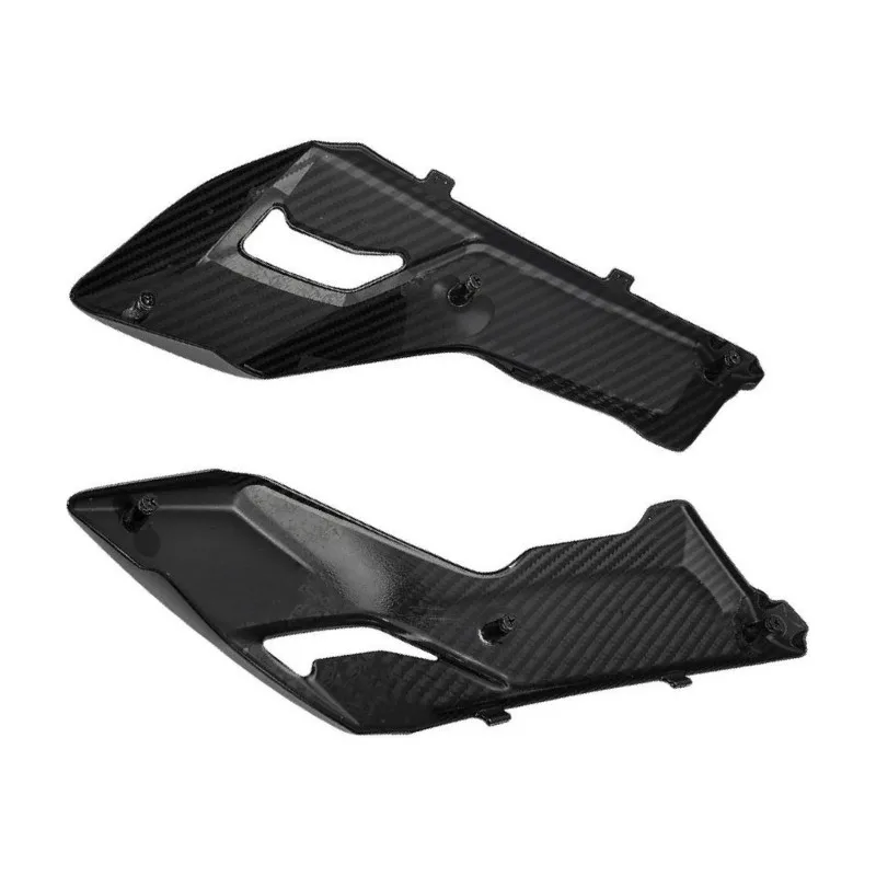 A82M-Side Cover Black Battery Compartment Guard Protectors Left Right Fit For Surron Ultra Bee Electric Dirt Bike Accessories