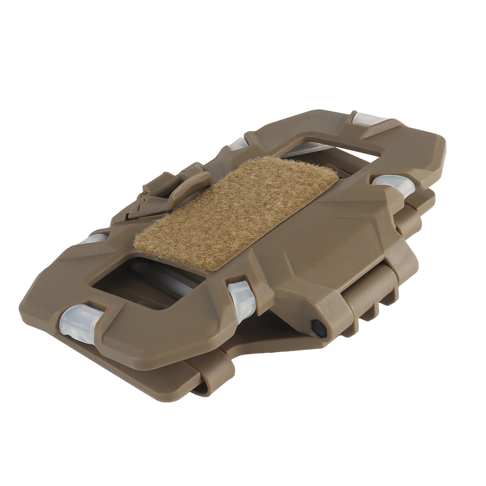 Portacellulare militare Tactical MOLLE scheda di navigazione pieghevole Chest Map Case pannello di amministrazione attrezzature softair Gear Outdoor