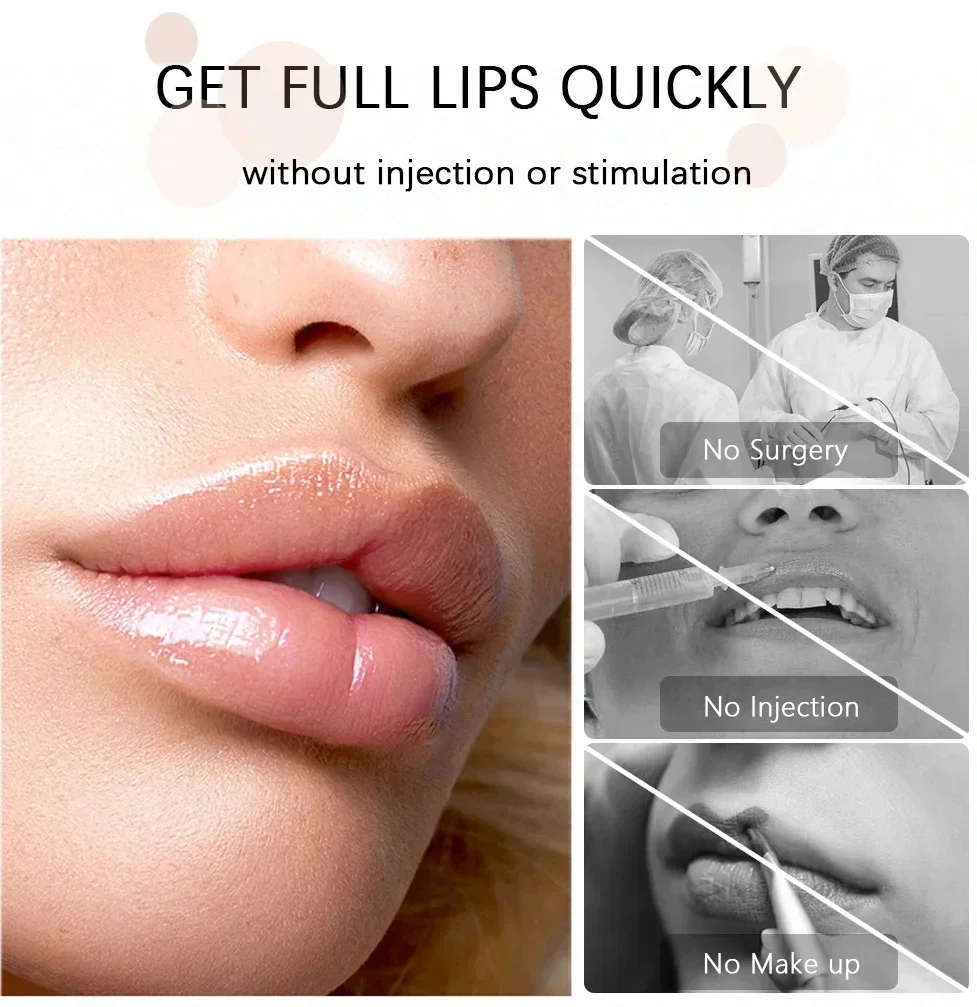 Long Lasting Lip Plumper Oil Serum Instant Volumising Essence Moisturize Repair Lip Fine Line Increases Elasticity Sexy Lip Care