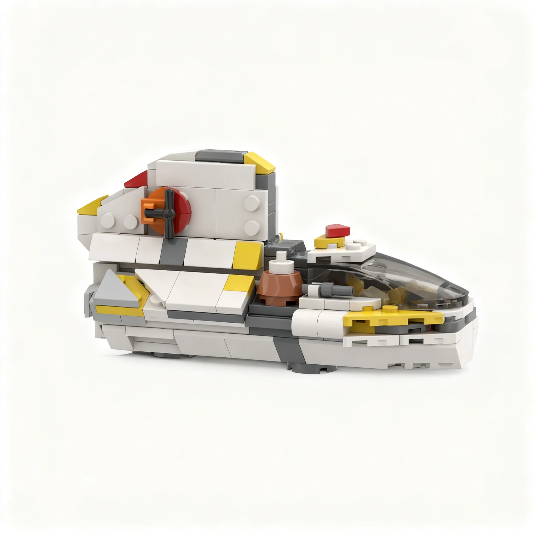 204pcs MOC Phantom II Rebels Ghost Add On Model Building Blocks Construction Toy Christmas Gifts Creative DIY Idea Presentation