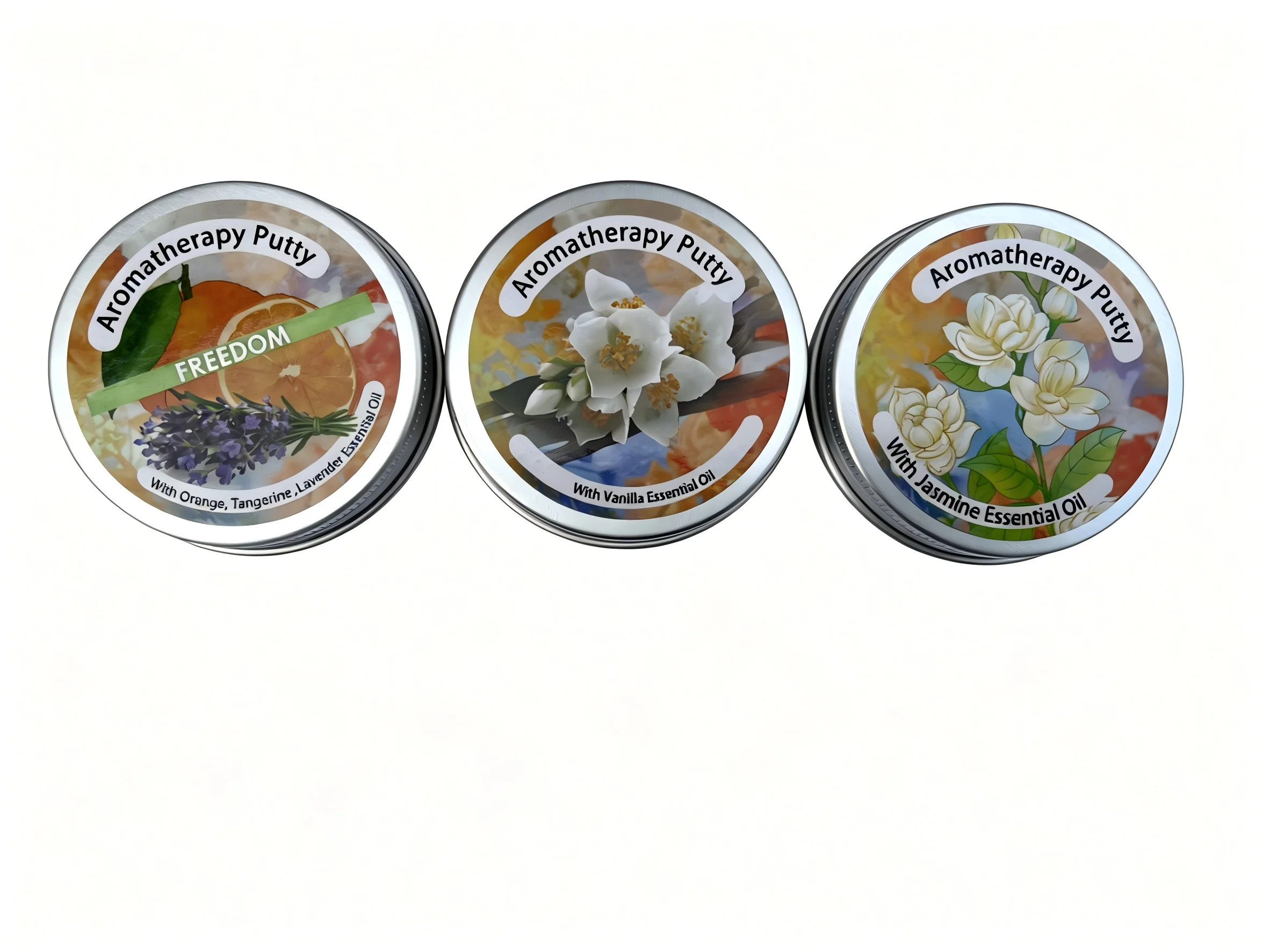 Essential Oil Aromatherapy putty ,Sensory tools , Scented putty ,Aroma thinking putty to relax  body and calm mind , focus，1oz