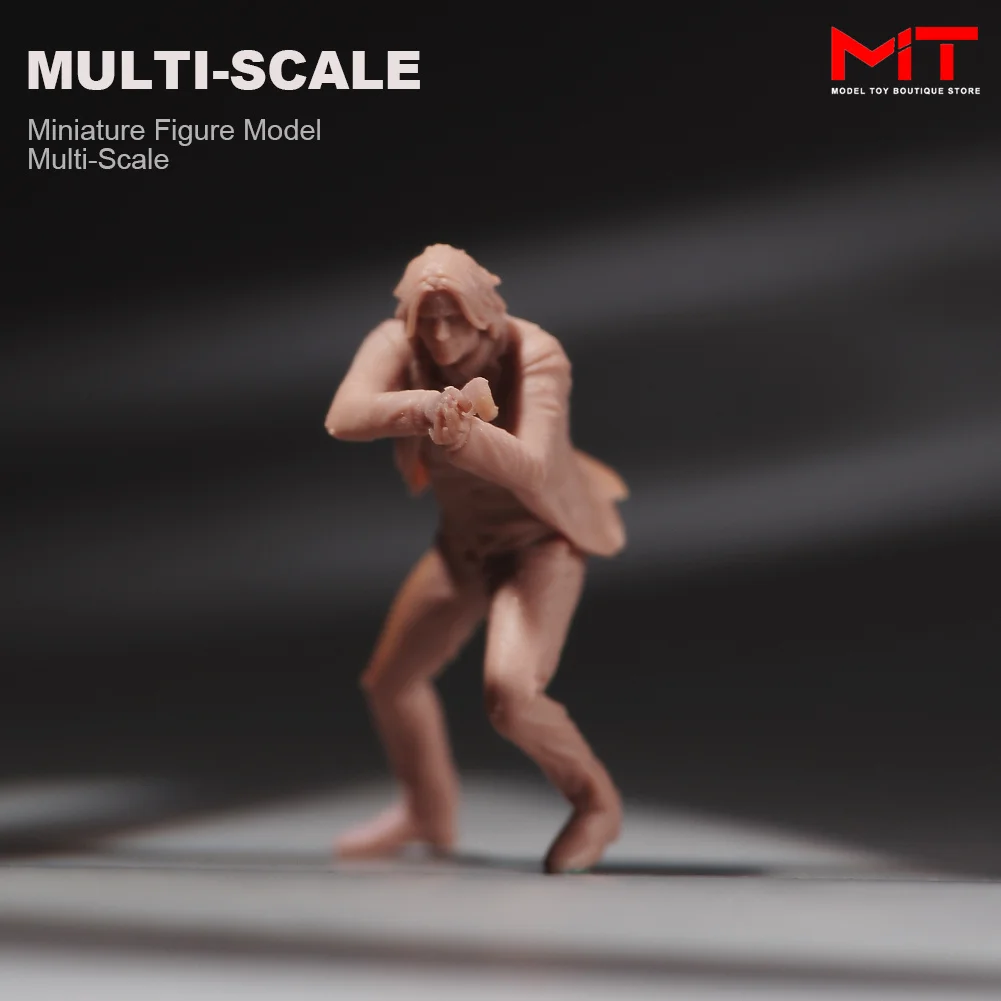 تمثال مصغر شخصية شخصية قاتل شخصية مطاردة ، نموذج ديوراما مطبوع ثلاثي الأبعاد ، الدعائم للمشهد الإبداعي ، تمثال ، من من من من من من ؟ ، من من من ؟ ؟