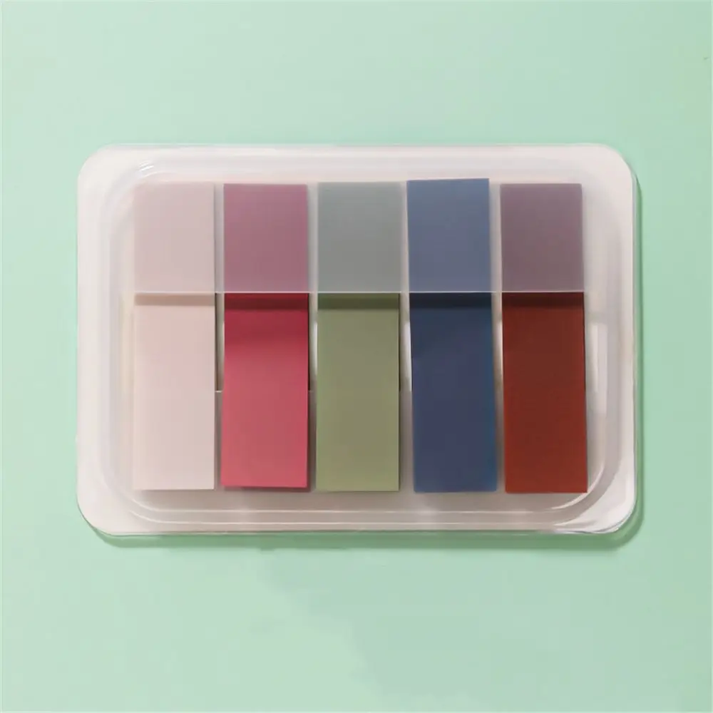 100 Sheets Novelty Stationery Key Points Tab Strip Office Supplies Index Flags Sticky Notes Paster Sticker Memo Pad