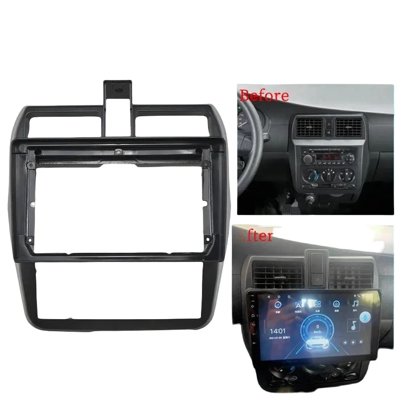 9 Inch Car Frame Fascia Adapter Android Radio Dash Fitting Panel Kit For Chevrolet N300