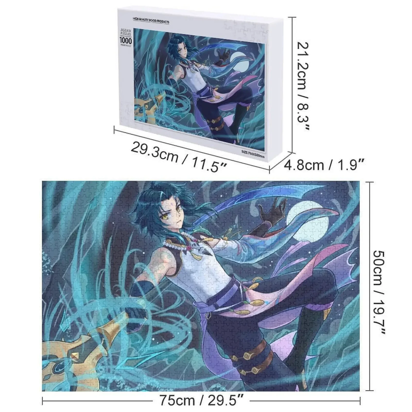 أسطورة شياو أحجية الصور المقطوعة قطع الصور المقطوعة للبالغين لعبة أطفال شخصية ألعاب ألغاز شخصية