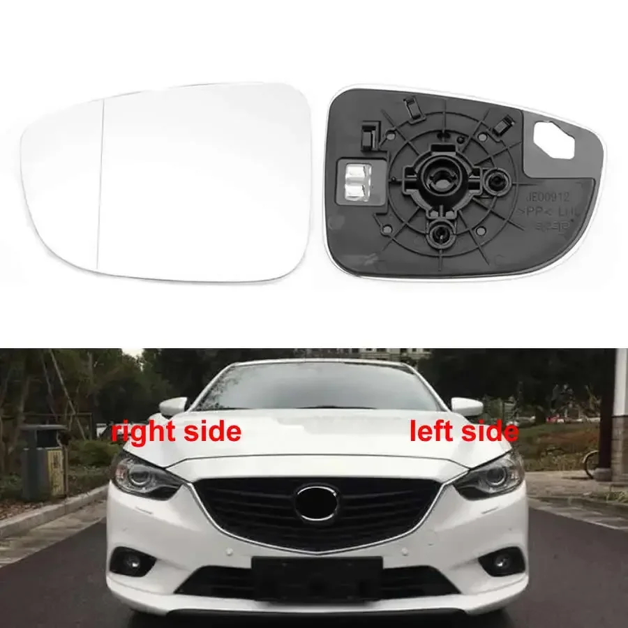 

Rearview Mirror Lenses Glass with Heating For Mazda 6 Atenza 2014 2015 2016 Car Accessories Exterior Mirrors Reflective Lens