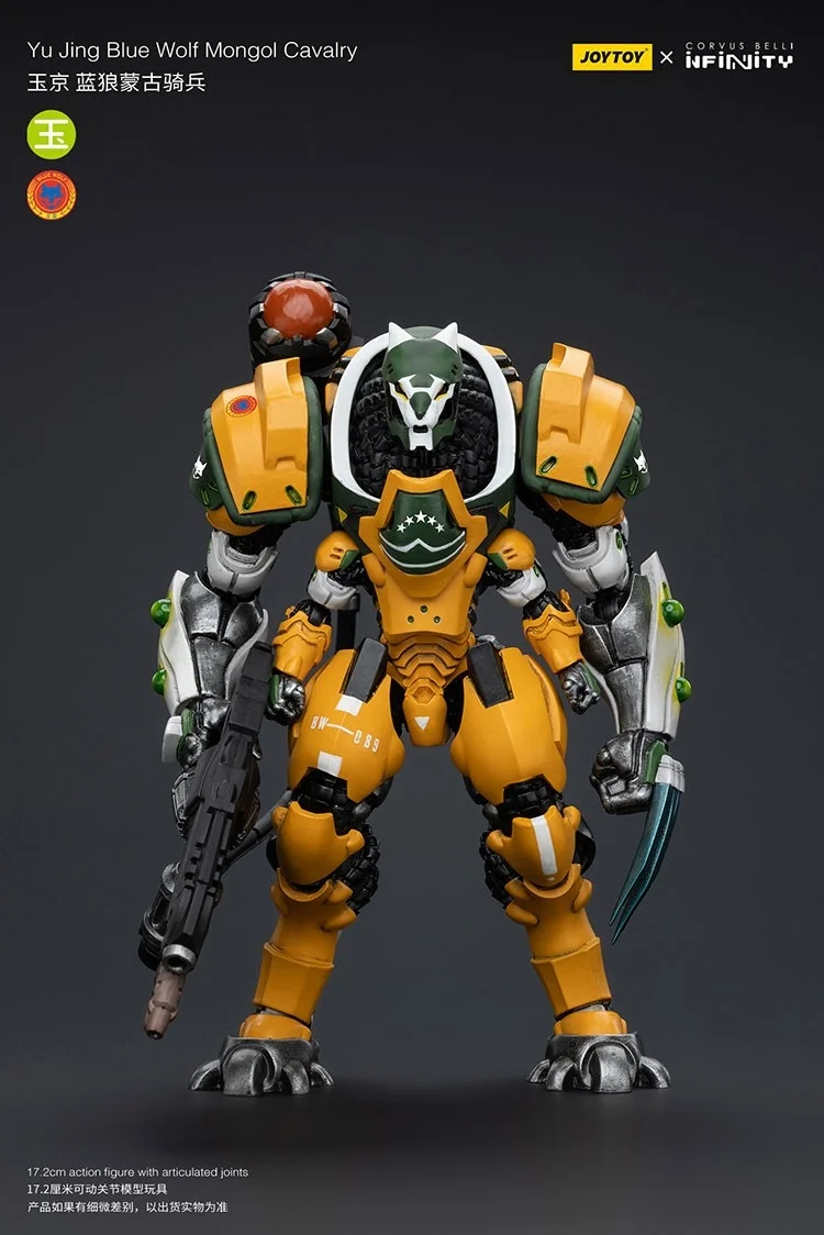 

JOYTOY Infinity Yu Jing Blye Wolf Mongol Cavalry Action Figures Doll Original Model Decoration Collection Gift Figure
