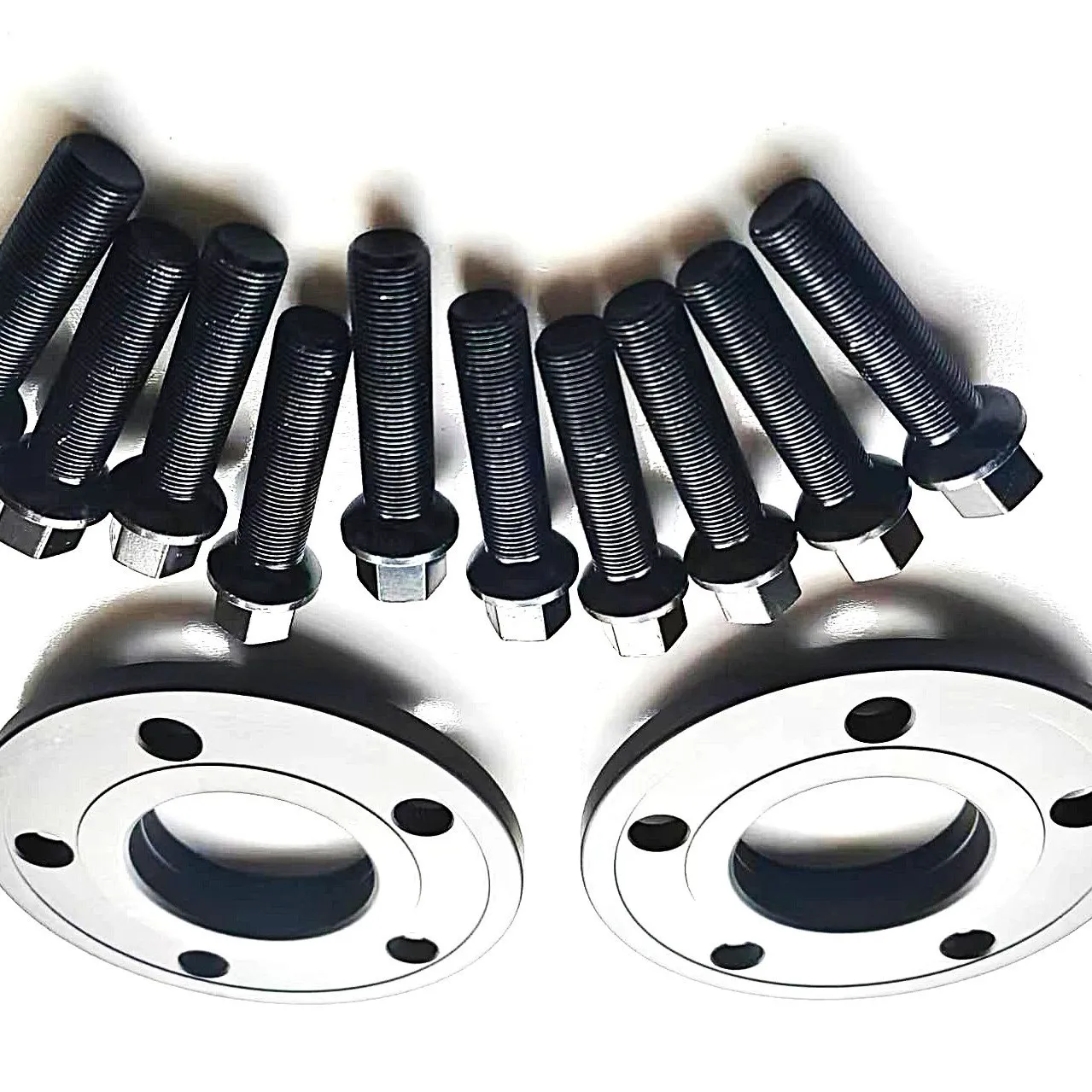 2X 10mm 5x112 66.6 Hub Centric Bore Wheel Spacer 15x1.25 Ball Bolt for MercedesBenz GLE Coupe 300d 450D GLS E220d V167 W213