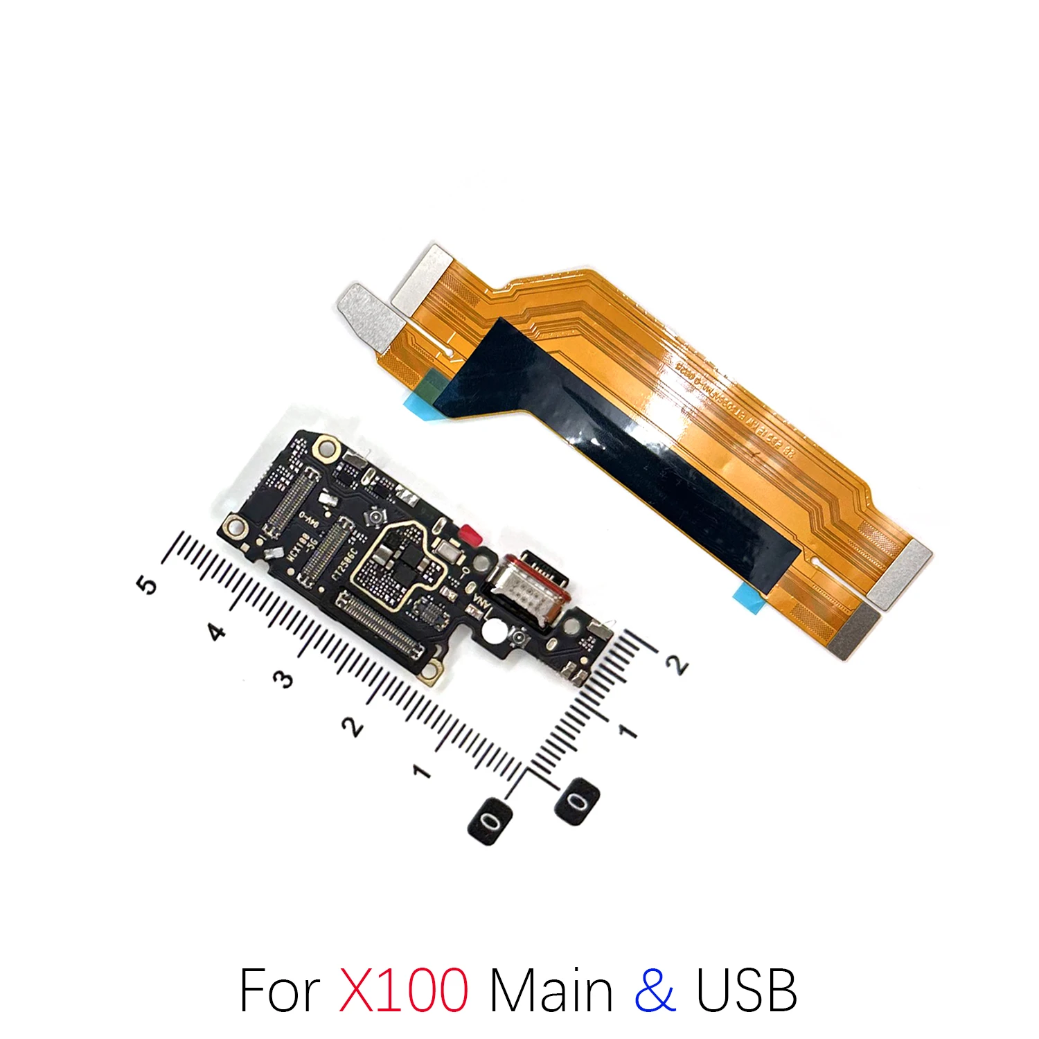 For Vivo iQOO X60 X60Pro X60ProPlus X70 X70Pro X80 X80Pro X90 X90Pro X100 X100Pro X200 Charging Flex Cable USB Charger Port