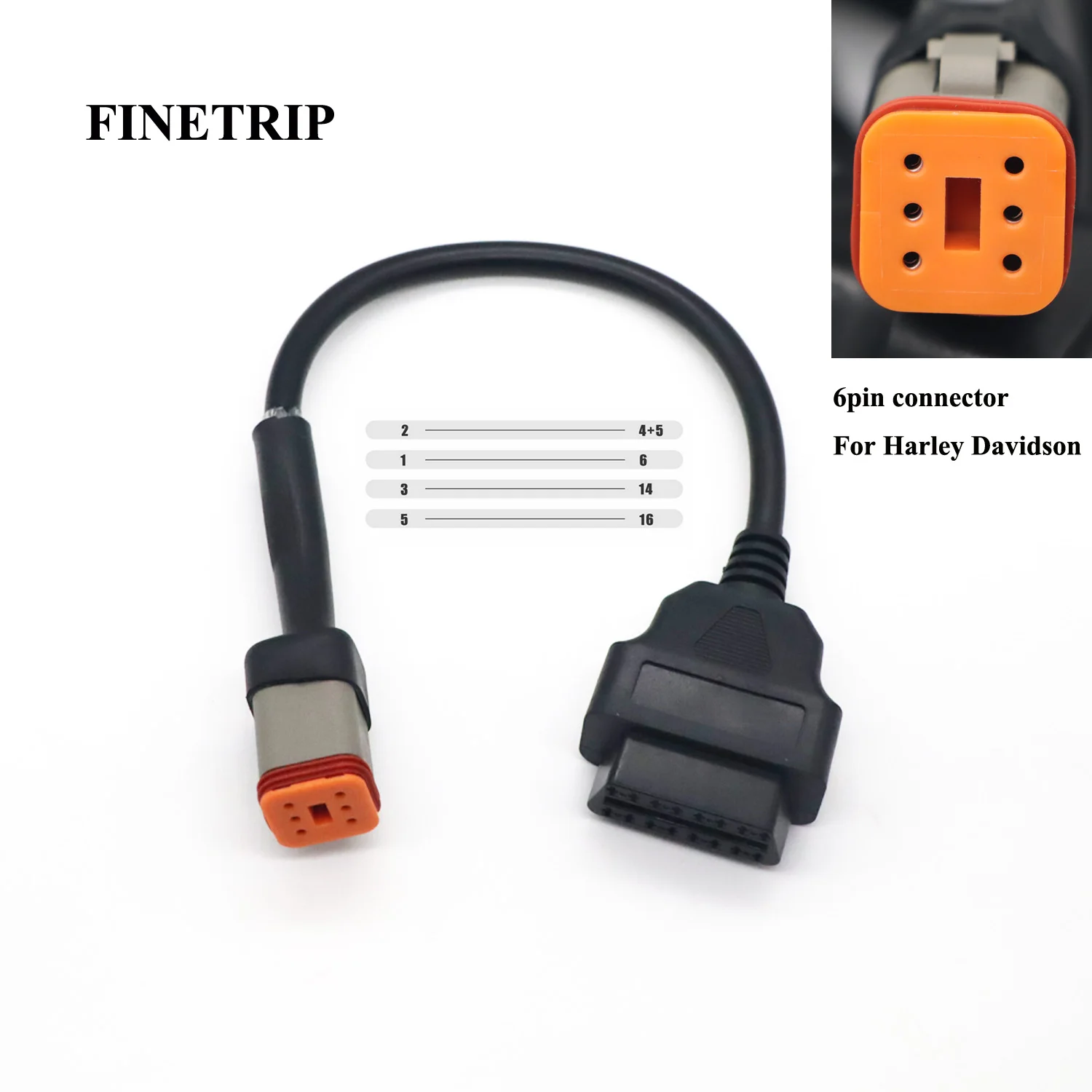 Motorfiets OBD2 Kabel Voor Honda/Suzuki Voor YAMAHA Voor KYMCO Voor BMW Voor Ducadi Voor KTM Motor Diagnostiek Connector adapter