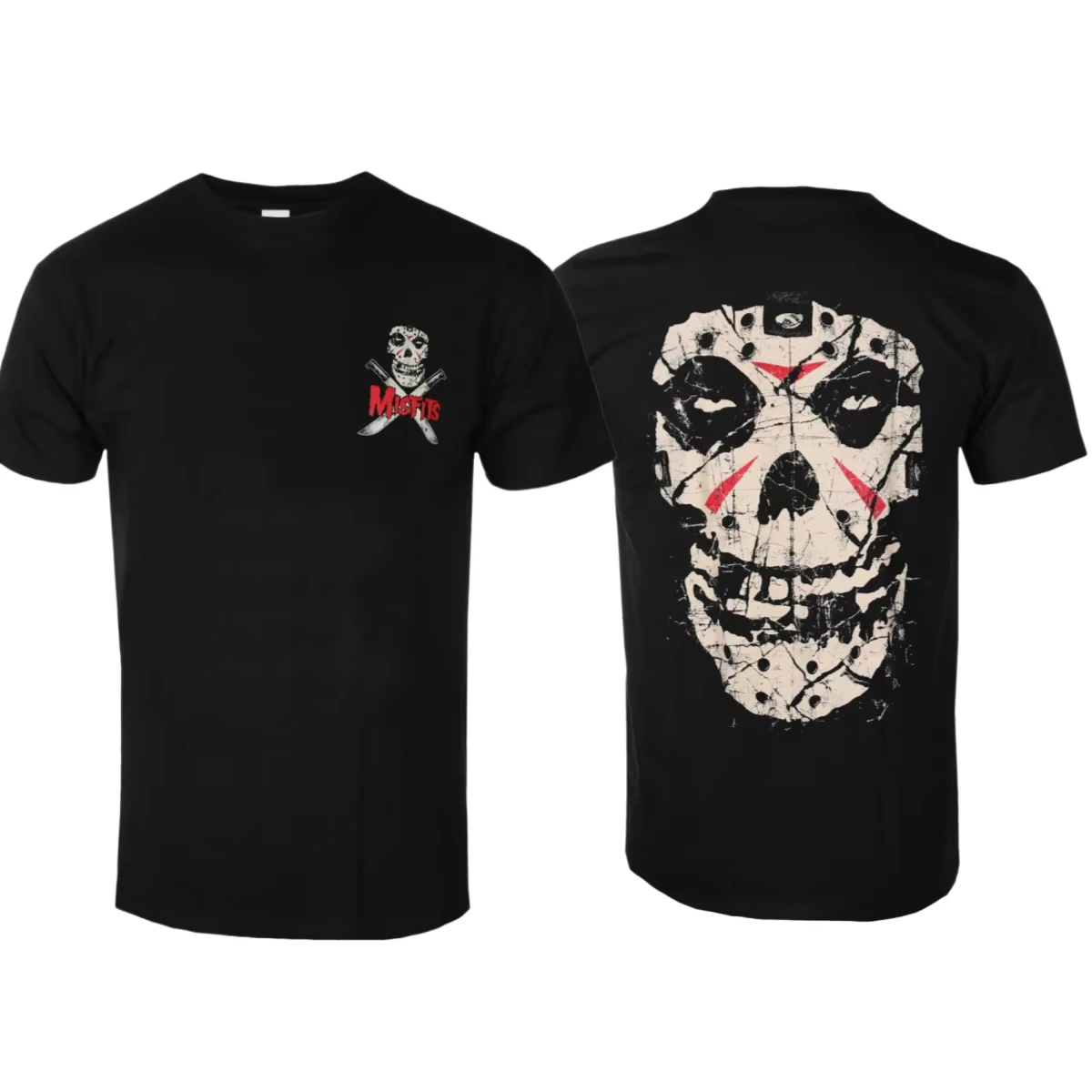 2026 Misfits Machete Pattern Printing Summer Fashion T-Shirt Men Women Cotton T-shirt Casual Street Classic Band T-shirt