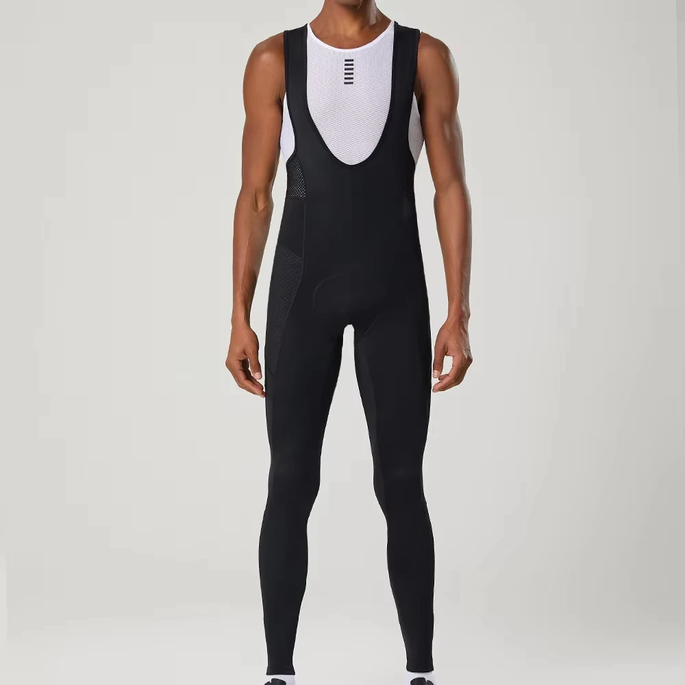 YKYWBIKE Herren Radsport-Latzhose, lange Hose für Frühling und Herbst, MTB-Fahrradhose, Pro-Team-Rennradhose 15‑25 ℃ 7 Stunden Langstreckenfahrt – Detail 6