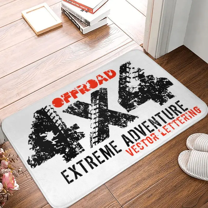 Extreme Off-Road Front Door Mat Anti-Slip Outdoor Quick Dry Adventure Sport Doormat Kitchen Bedroom Entrance Rug Carpet