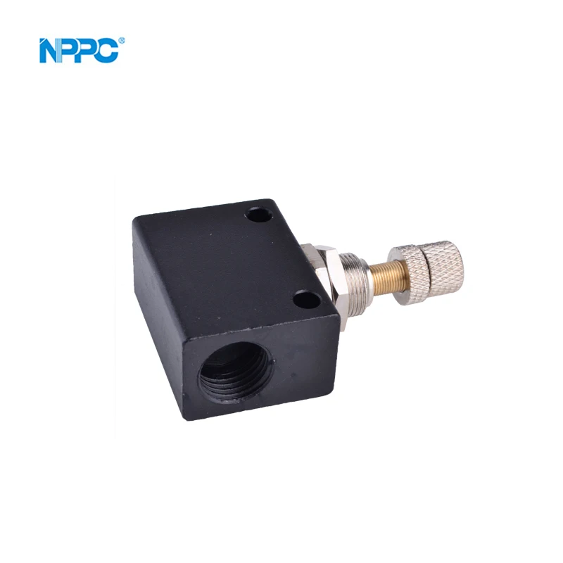 ASC series flow control valve port size G1/8 1/4 3/8 1/2