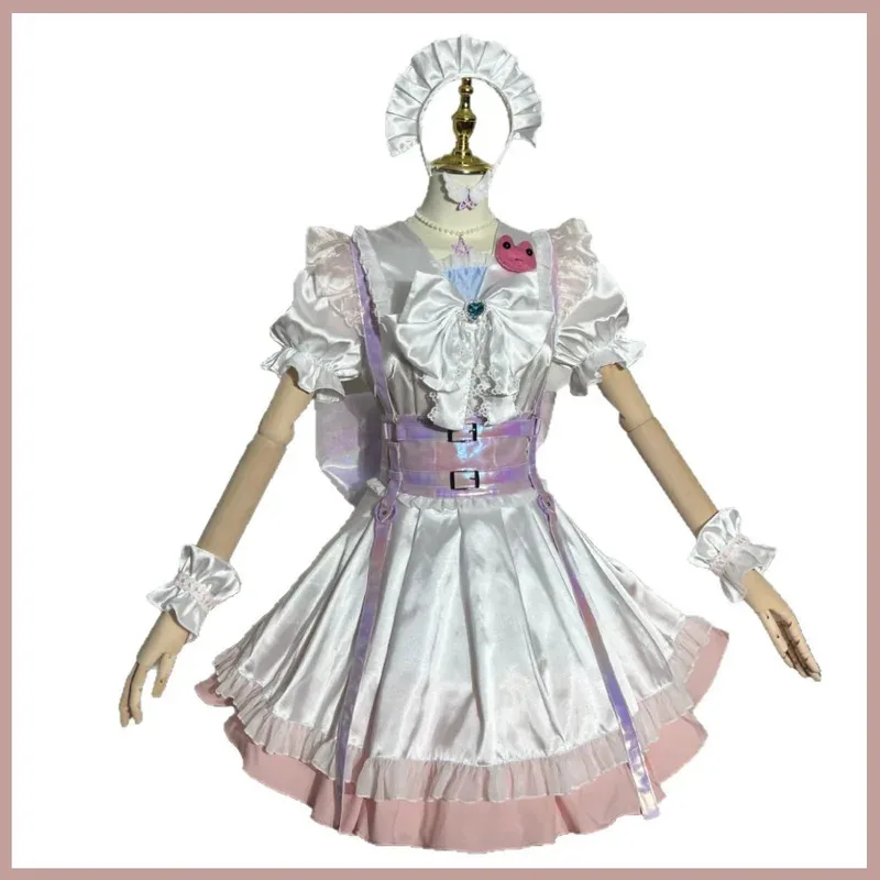 

2025 aaa Anime Needy Overdose Kangel Rain Ame Cosplay Costume Magical Girl Lolita Dress Wig Adult Woman Cute Birthday Party