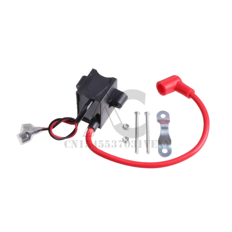 High Performance CDI Ignition Coil Replacement for 49cc - 50cc 60cc 66cc 80cc 2-stroke Engine Motor Motorized Bicycle Bike With