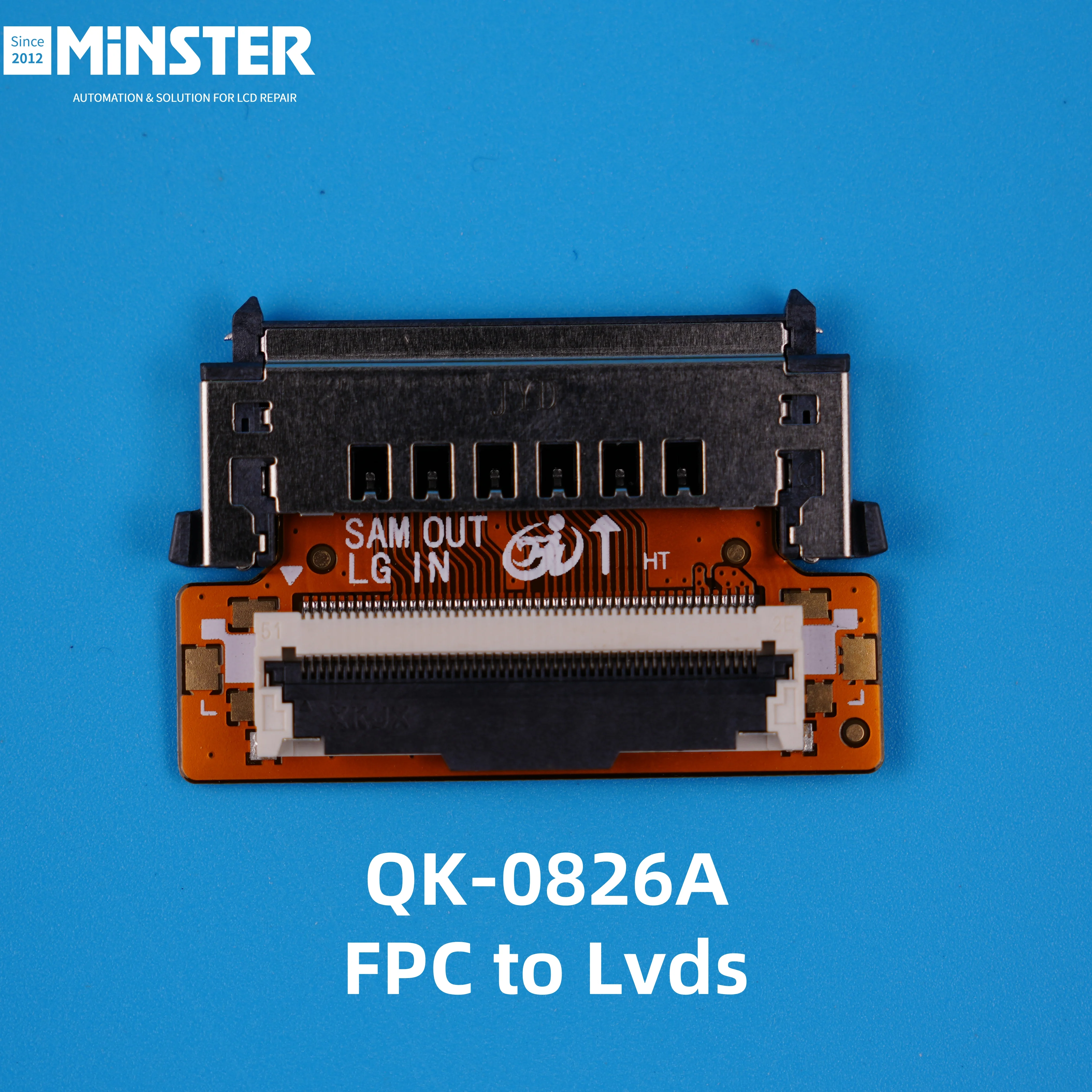 51Pin FHD LG in to Samsung Out LVDS Converter Adapter Board Card Plate Connector for Led Lcd Tv Screen Display Panel Repair