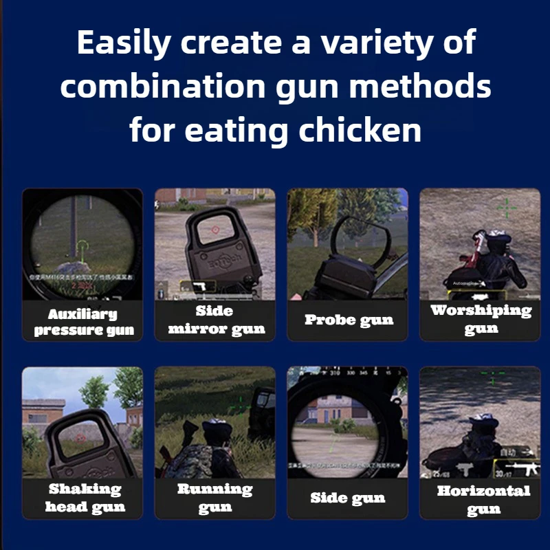 الزناد لعبة المحمول لpubg الهدف مطلق النار ، M01 ، ABS ، سبيكة ، 6 إصبع ، L1 ، R1 زر مفتاح ، تحكم غمبد آيفون ، أندرويد ، العالمي