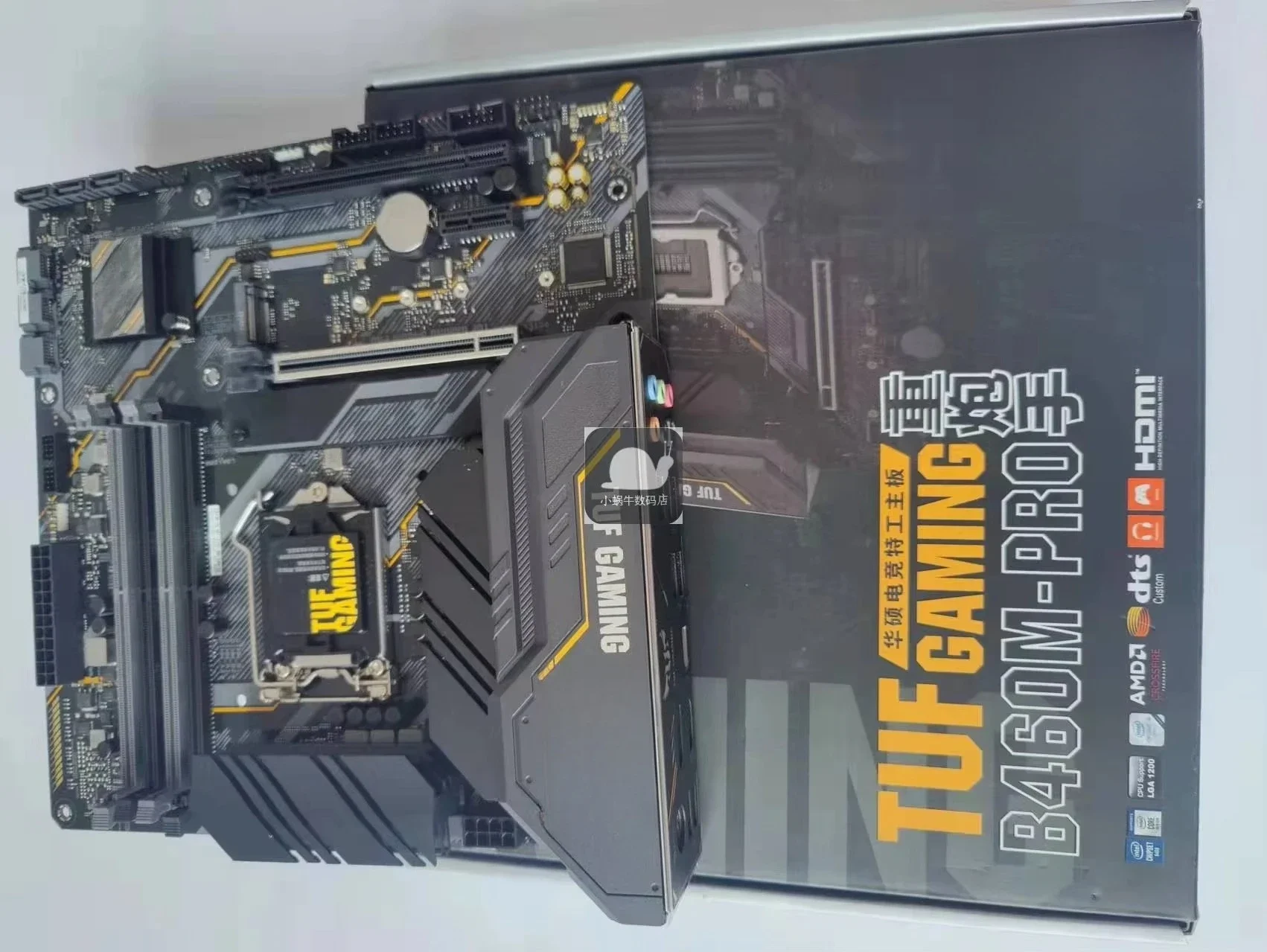 محاصر ل ASUS TUF B460M-PRO سطح المكتب وكيل الرياضات الإلكترونية لعبة اللوحة الرئيسية 1200 دبابيس