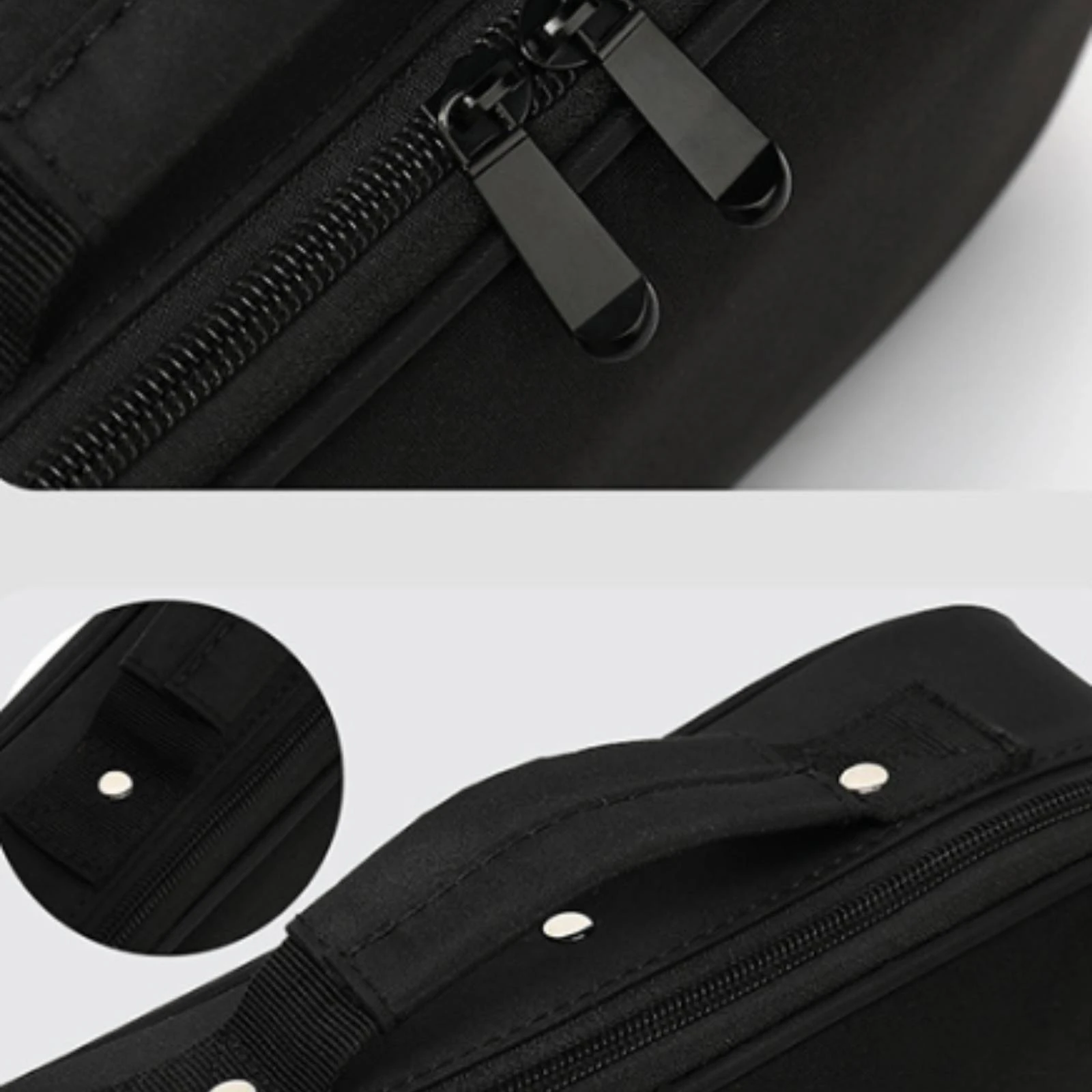 Hairdresser Tool Bag Zippered Salon Tool Organizer Hairdresser Case with Zipper Clamshell Hair Stylist Bag Large Capacity