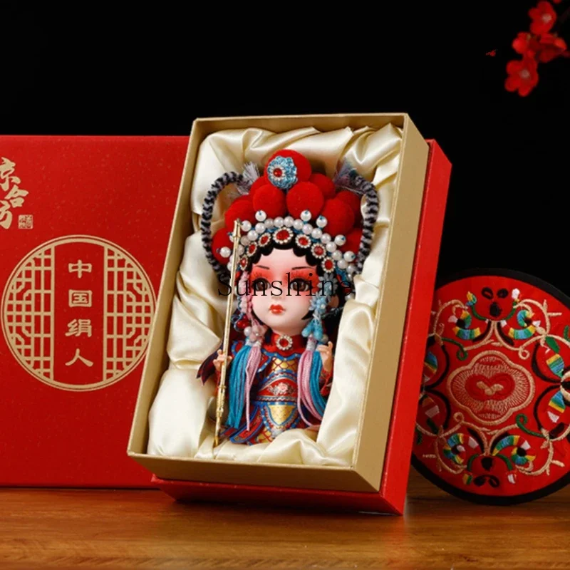 

Peking Opera character ornaments, opera dolls, special gifts for foreigners