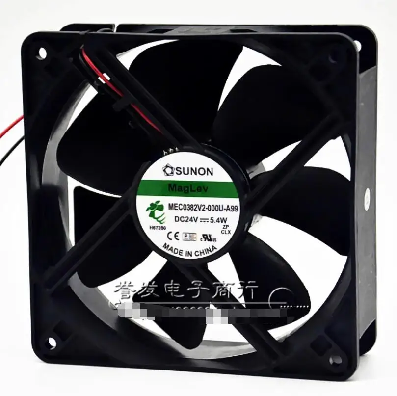 

Ltsf For SUNON MEC0382V2-000U-A99 DC 24V 5.4W 120x120x38mm 2-Wire Server Cooling Fan 12cm