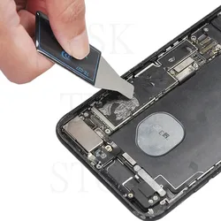 0.3MM 2 In 1 Teardown parça bıçak kalay dikim bıçak kayma tutkal paslanmaz çelik kazıma teneke bıçak dikim kalay aracı TE-027