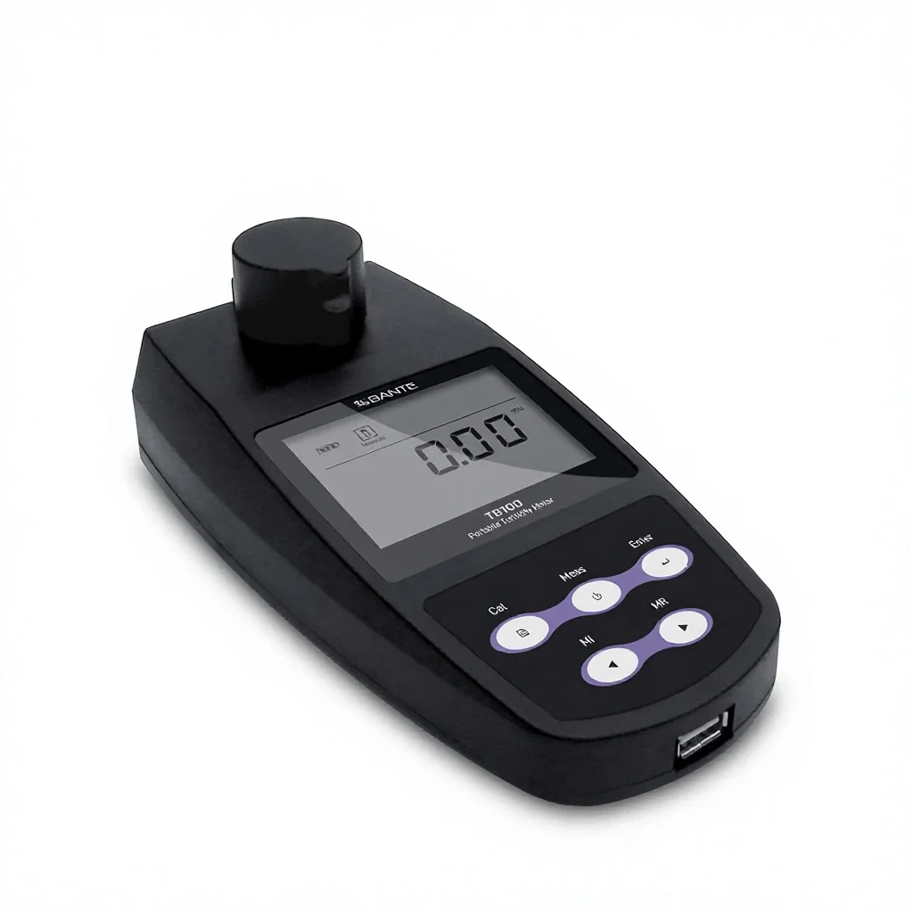

High Accuracy Portable Turbidity Meter | 2-Point Calibration 100 Sets Data Storage | USB