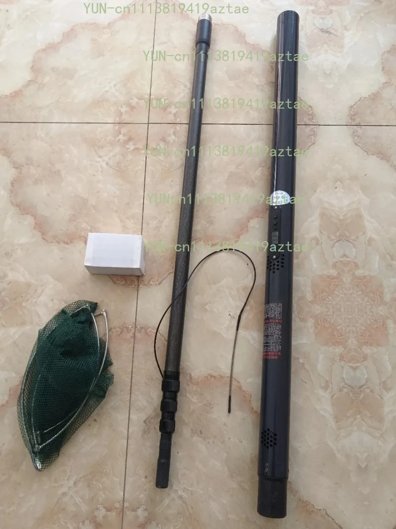 Electric Automatic Telescopic Aluminum Alloy Ultra-Light Fishing Net 4.2 Meters 5000/9000 Watts