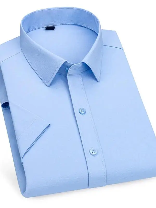 

Men's Pure Color ort Sve irt Lapel Design Casual Summer Faion Basic Fit Chinese Brandl Product
