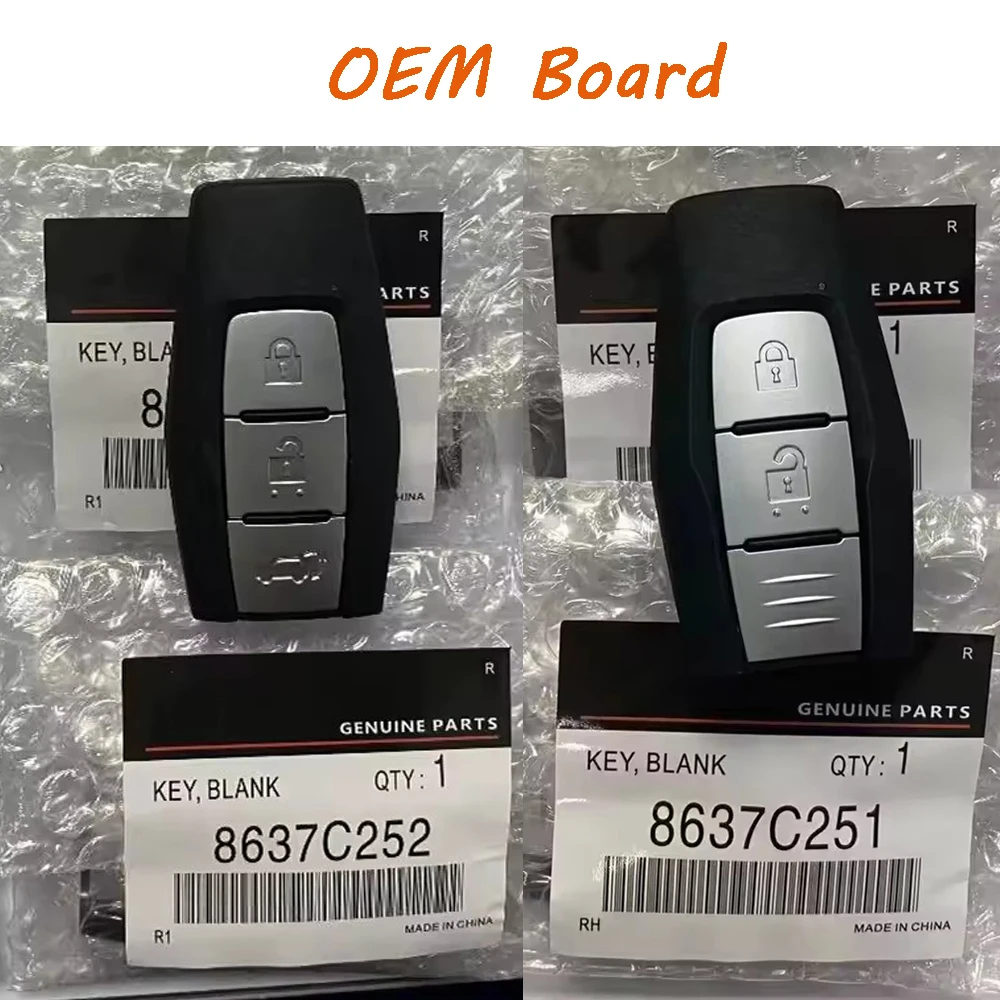 

Оригинальный OEM-умный дистанционный автомобильный брелок KEYECU с 2/3 кнопками для Mitsubishi Outlander 2021 2022 2023 2024 KR5MTXN1, 433 МГц, 4A чип