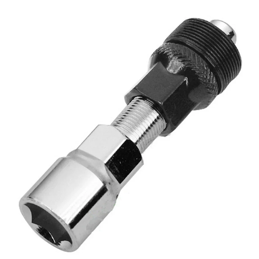 

Bike Bicycle Crank Puller Carbon Steel Crank Extractor Crank Remover Pedal Tool Silver Black Cycling Repair Disassembly Tools