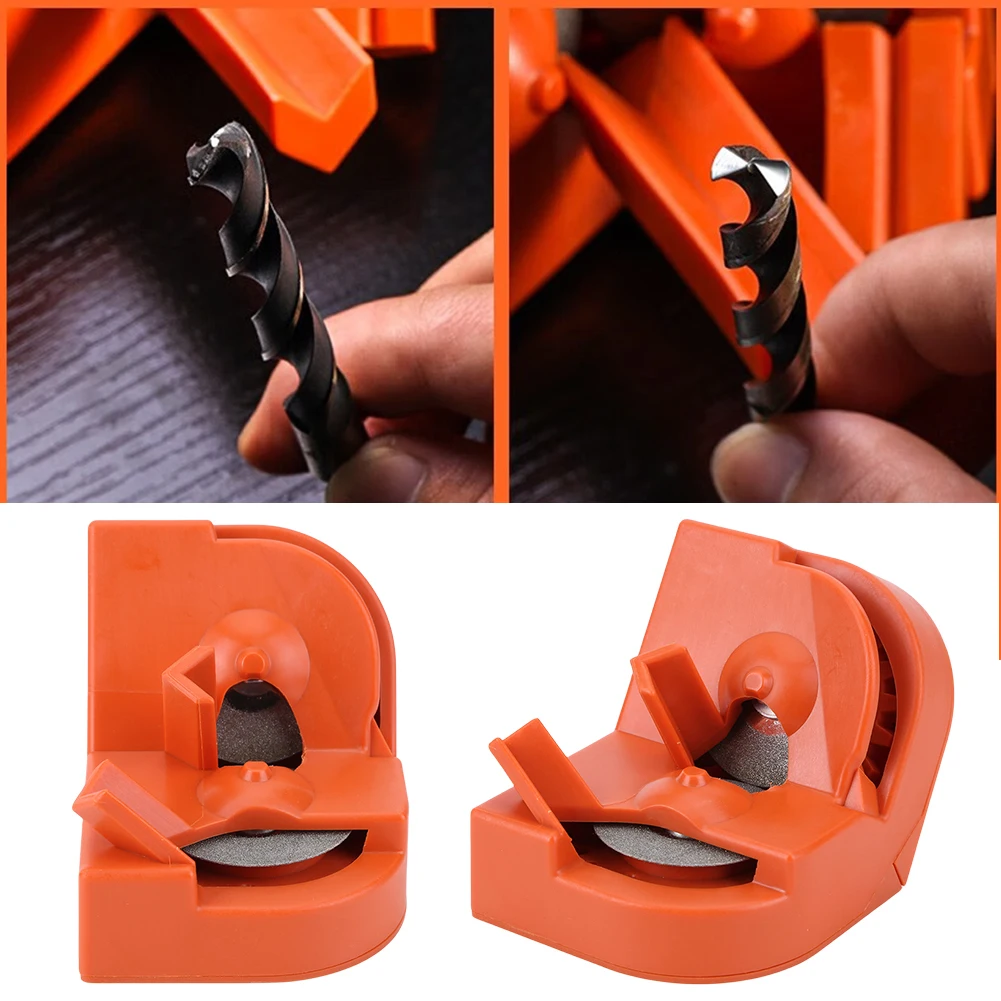 เครื่องลับคมดอกสว่านไฟฟ้า 2-16 มม. เครื่องลับคมแบบแมนนวลอเนกประสงค์สำหรับดอกสว่านเหล็กความเร็วสูงเคลือบดีบุก