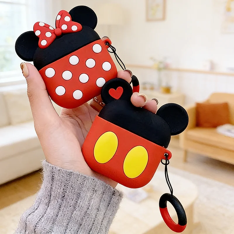 

New case For AirPods Pro 3 2 AirPods 4 3 2 1 silicone Anti-lost Protective for Apple Airpods Covers Shockproof Headphone Protect