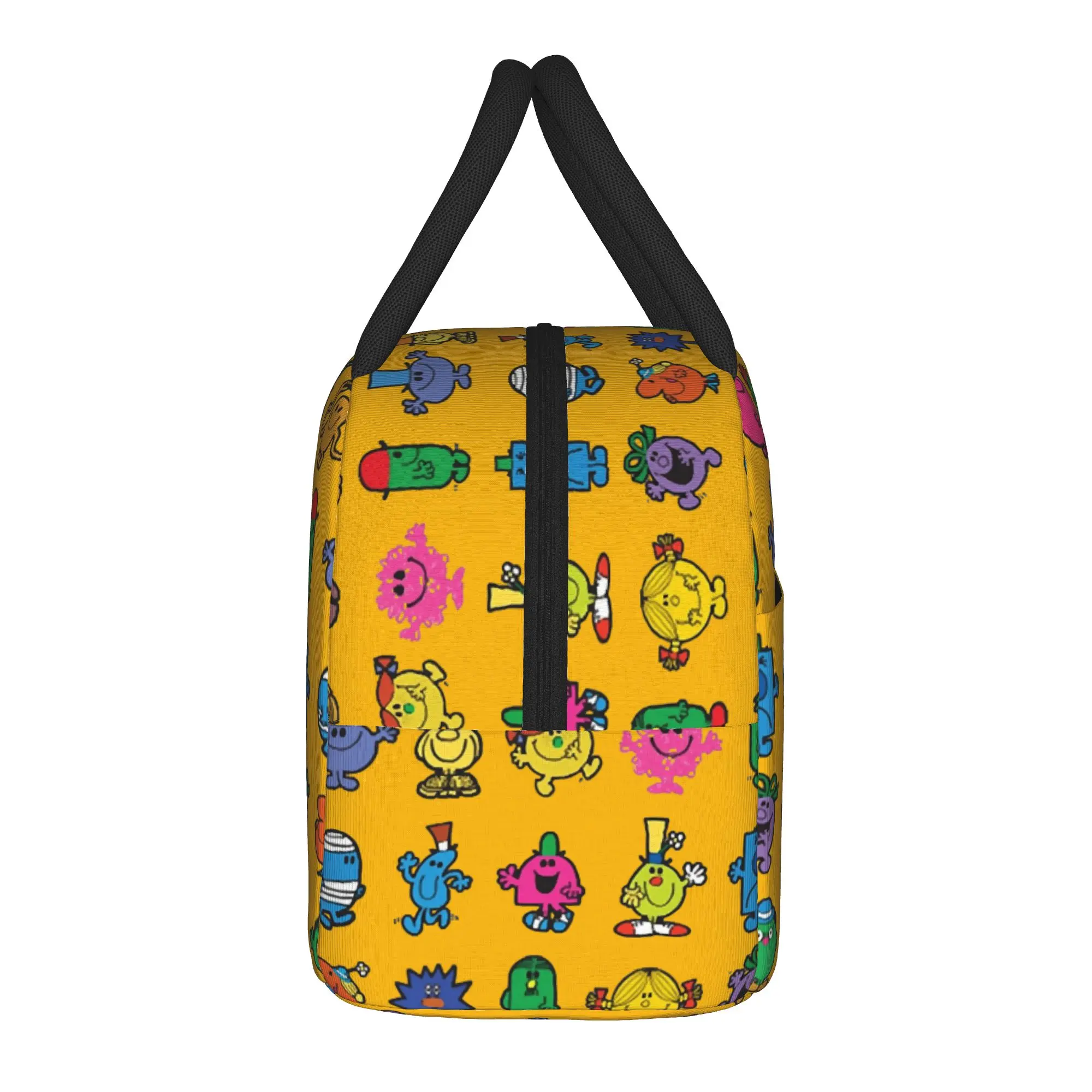M-Mr M-Men L-Little M-Miss Insulated Lunch Bags High Capacity  Meal Container Cooler Bag Tote Lunch Box Travel Food Storage Bags