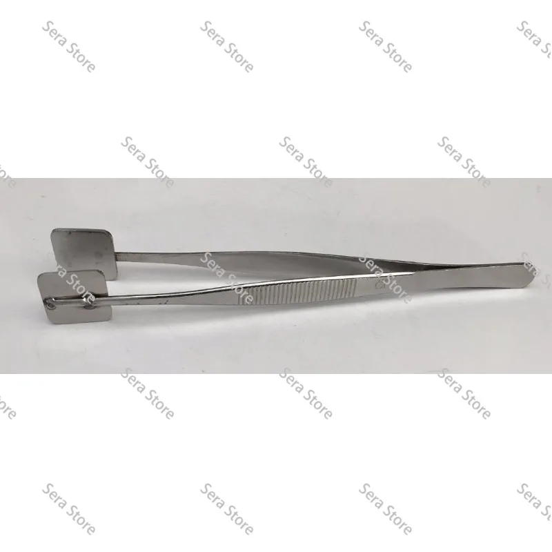 Lamplighter's Square Head, Elbow V-Head Tip Round Head Clip Tweezers Glass Lamplighter's Tools Thermoplastic Glass