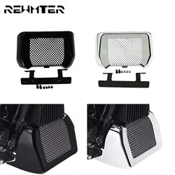 Motorcycle Oil Cooler Cover Kit With Bracket Radiator Guard For Harley Touring 2017-22 Road King Electra Street Glide FLHR FLHX