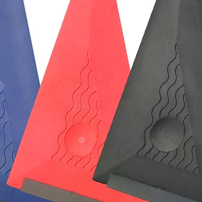Automotive Film Sticking Tool Silicone Soft Scraper Film Pasting Construction Scraper Triangular Silicone Scraper
