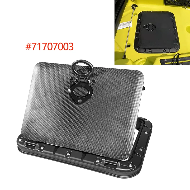 

#71707003 Rectangular Twist and Seal Hatch Kit For Hobie Cat Mirage Kayaks Pro Angler 12/14 & 2015+ Outback and Compass