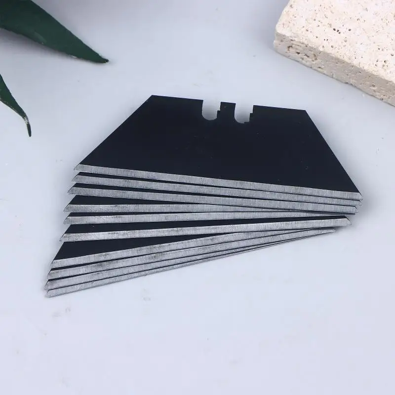 

10/30 шт. Т-образные специальные сменные лезвия для ножей, стальные трапециевидные лезвия для универсальных ножей, инструмент для рукоделия и творчества