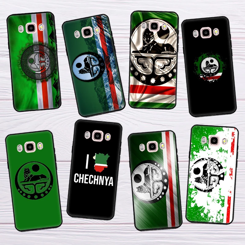 Chechnya Wolf Chechen Flag Case For Samsung J4 J6 Plus A6 A7 A8 A9 J8 2018 J1 J3 J5 J7 2016 A3 A5 2017 Back Cover