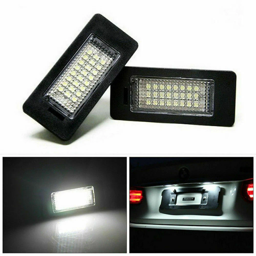 

No Error LED Number License Plate Light Lamp For BMW 1 3 5 Series E82 E88 E90 E91 E92 E93 M3 E39 E60 E61 M5 E70 X5 E71 E72 X6