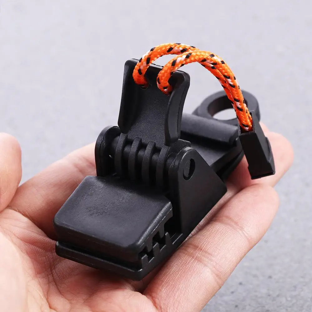 Tent Clip Outdoor Tool Awning Clamp Fixed Plastic Clip Alligator Tent Clip Crocodilian Tabernacle Clamp Tent Alligator Clip