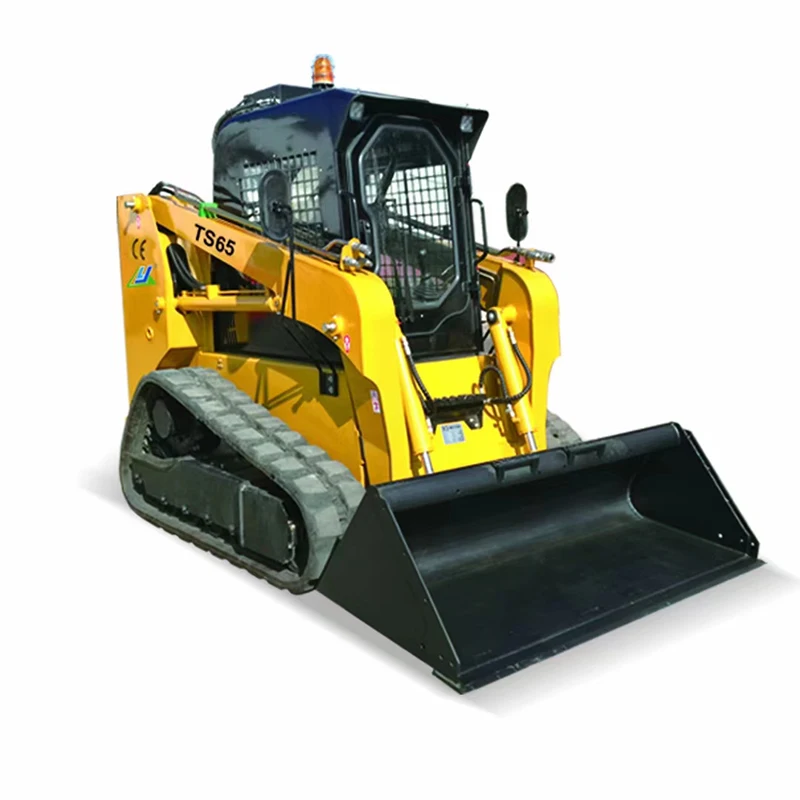 Multifunctional Skid Steer Loader with Snow Sweeper for Farm Indoor Demolition