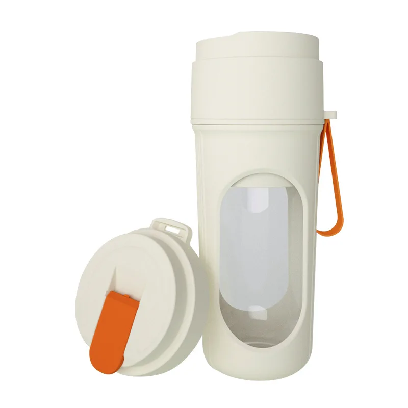 Portable Rechargeable Small Juicer Cup Cross-Border Household Multifunctional Juice Blender USB Power Source Stainless Steel