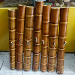 Factory Wholesale Natural Old Bamboo Thickened Thick Large Bamboo Pipe Water Bucket Old Tube Lengthened Bamboo Pipe