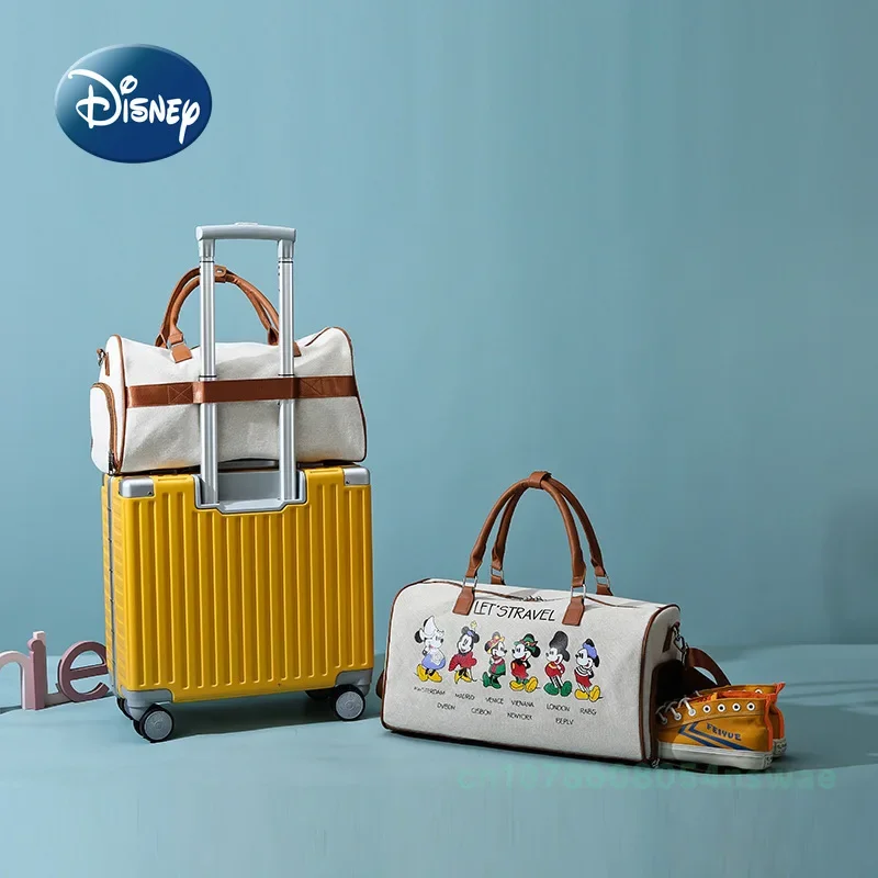 

Disney Mickey's New Diaper Bag Handbag Luxury Brand Fashion Baby Bag Multi Functional Large Capacity Baby Diaper Bag Handbag