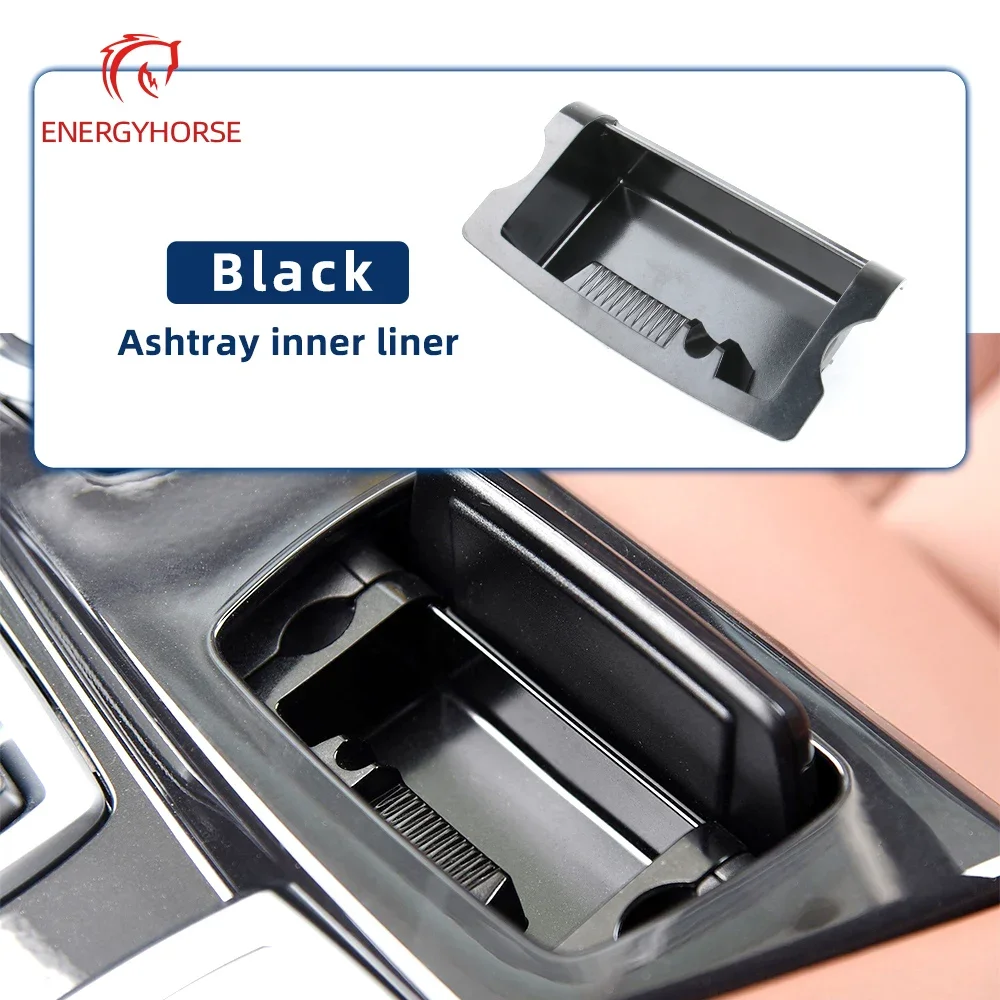 

Car Front Center Console Ashtray Cover 51169206347 Replacement for BMW 5 Serie F10 F11 F18 Automotive Interior Accessories