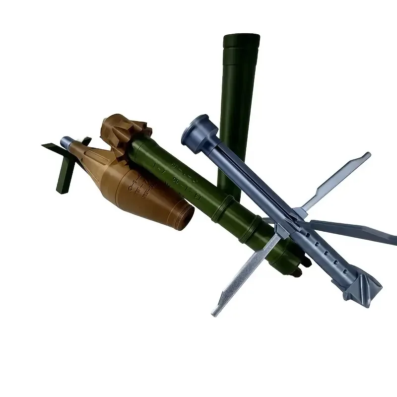 نموذج صاروخ RPG بمقياس 1:1/1:2، ABS عالي القوة مع زعانف قابلة للطي وغطاء قابل للإزالة لعرض المكاتب المنزلية وديكور مسدس Airsoft #5
