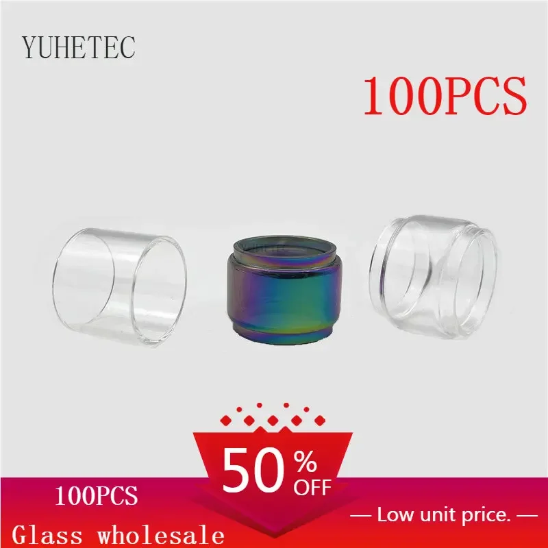 

100PCS Glass Tube For Oppo RTA/ Melo 3 Nano / Melo 3 III Mini /MELO 5 Tank 4ML Machine Accessories Replacement
